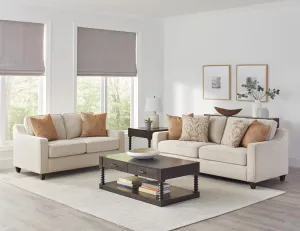 2PC Sofa Loveseat Set - Cozy Living Room Set