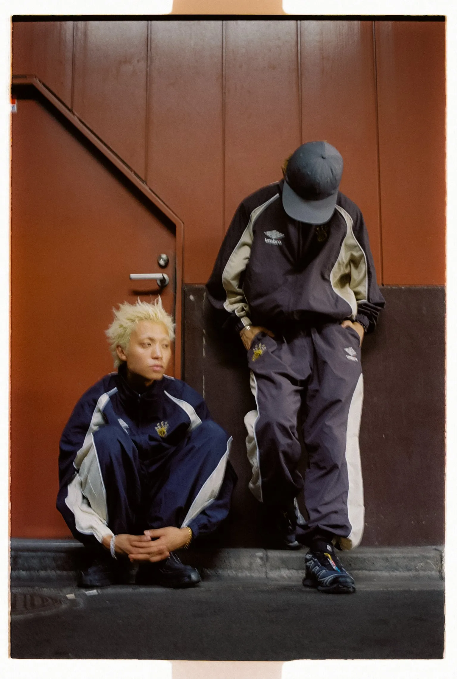 9090 × umbro Nylon Track Jacket