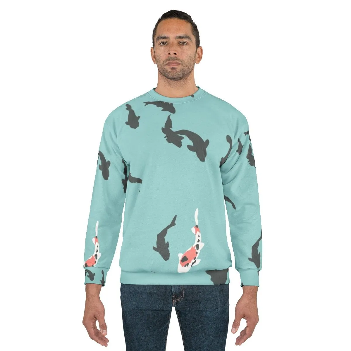 A Silent Voice Koi Fish Sweatshirt - Anime & Manga Minimal Design