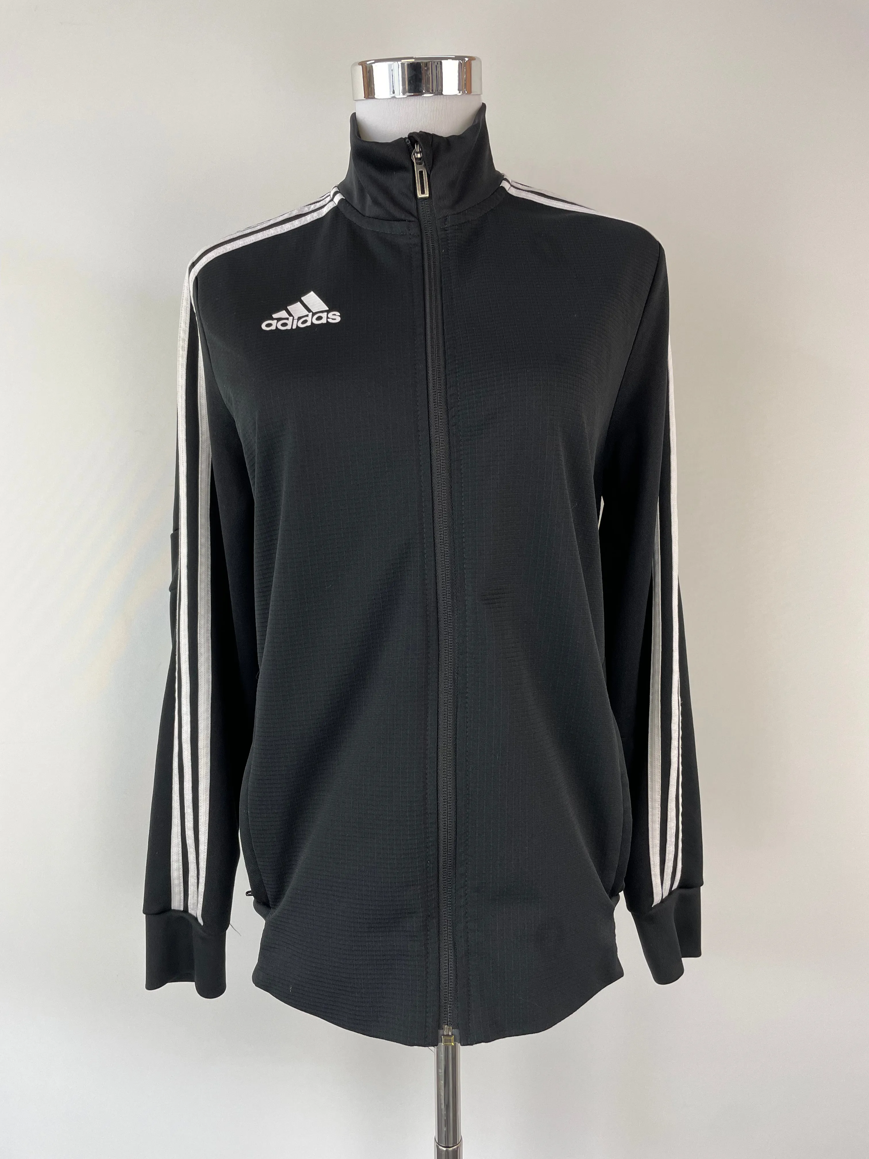 Adidas Black Track Jacket - 13-14Y