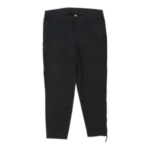 Adidas Joggers - Large Black Cotton Blend