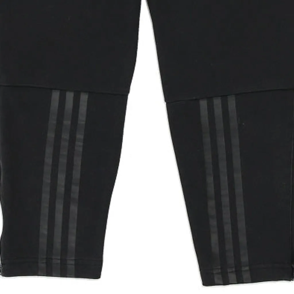 Adidas Joggers - Large Black Cotton Blend