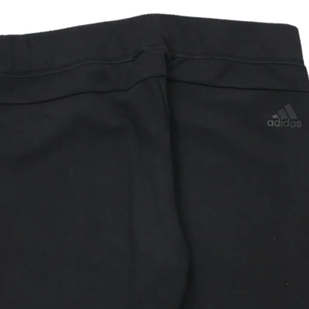 Adidas Joggers - Large Black Cotton Blend