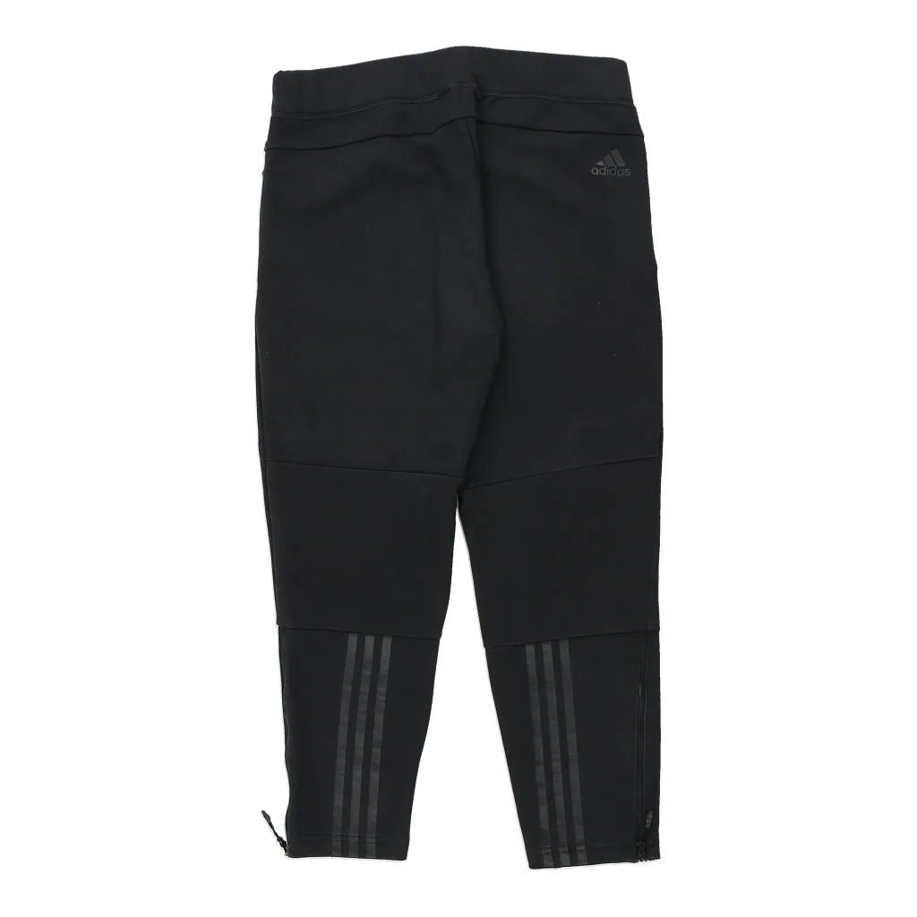 Adidas Joggers - Large Black Cotton Blend