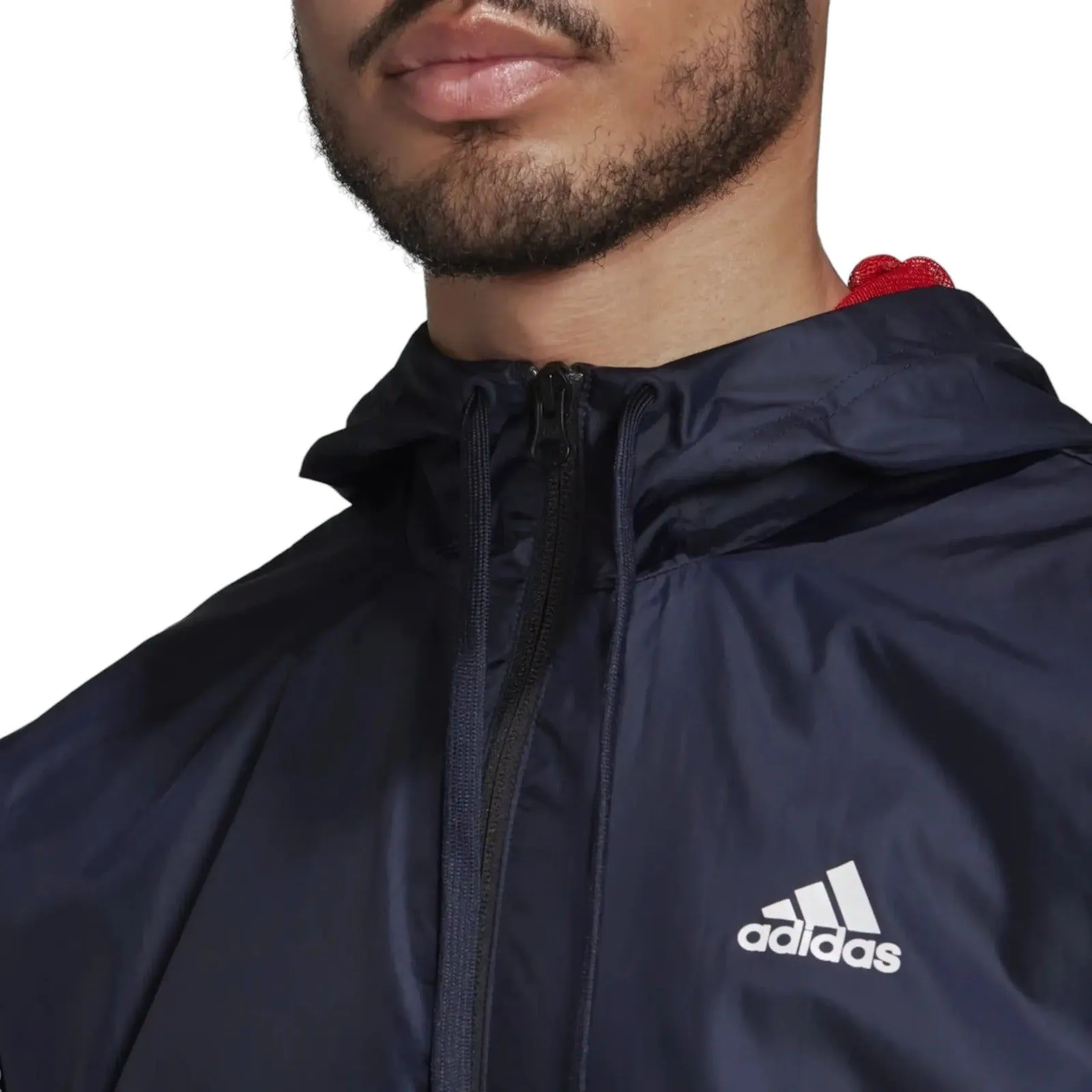 adidas Sportswear Hooded Track Jacket - Navy