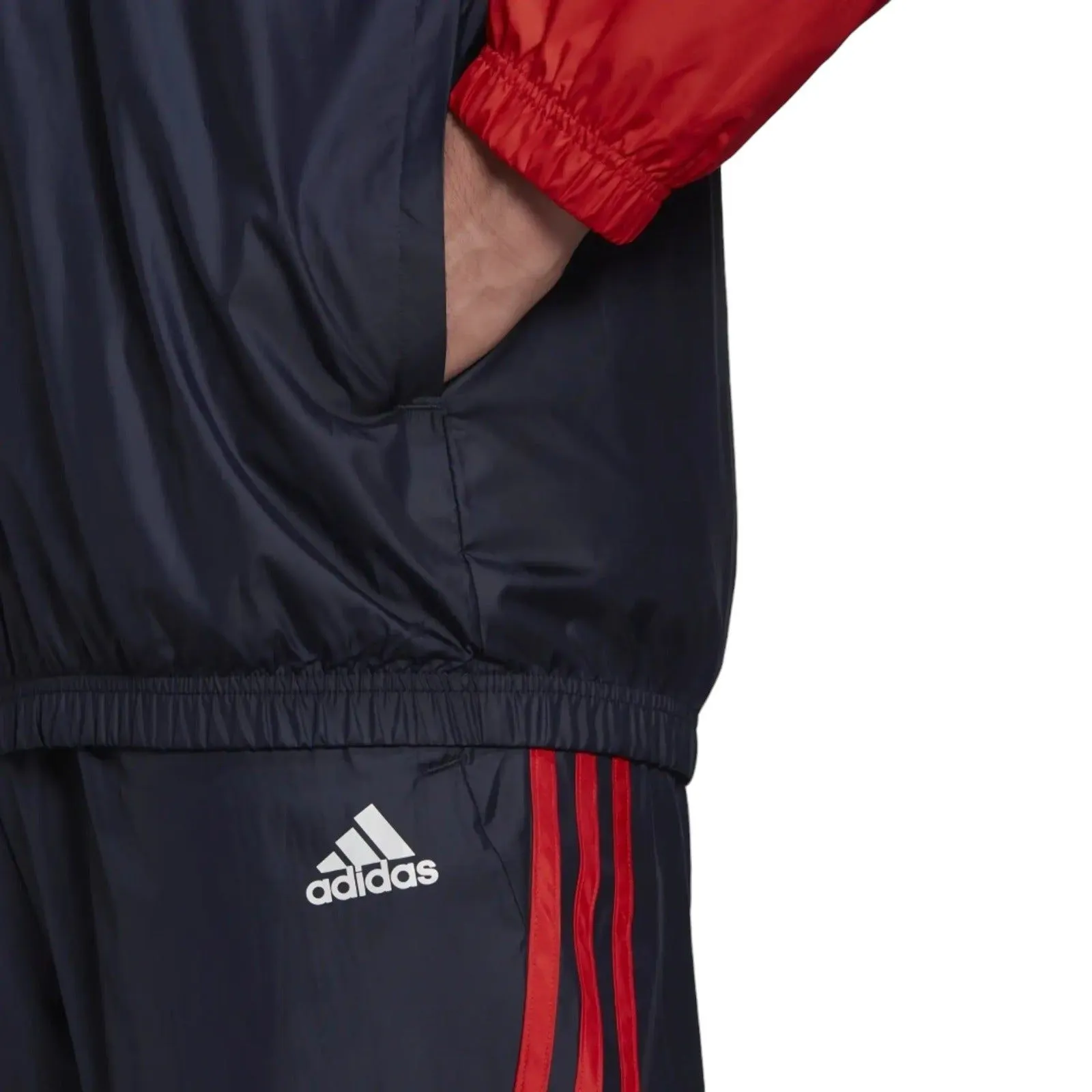 adidas Sportswear Hooded Track Jacket - Navy