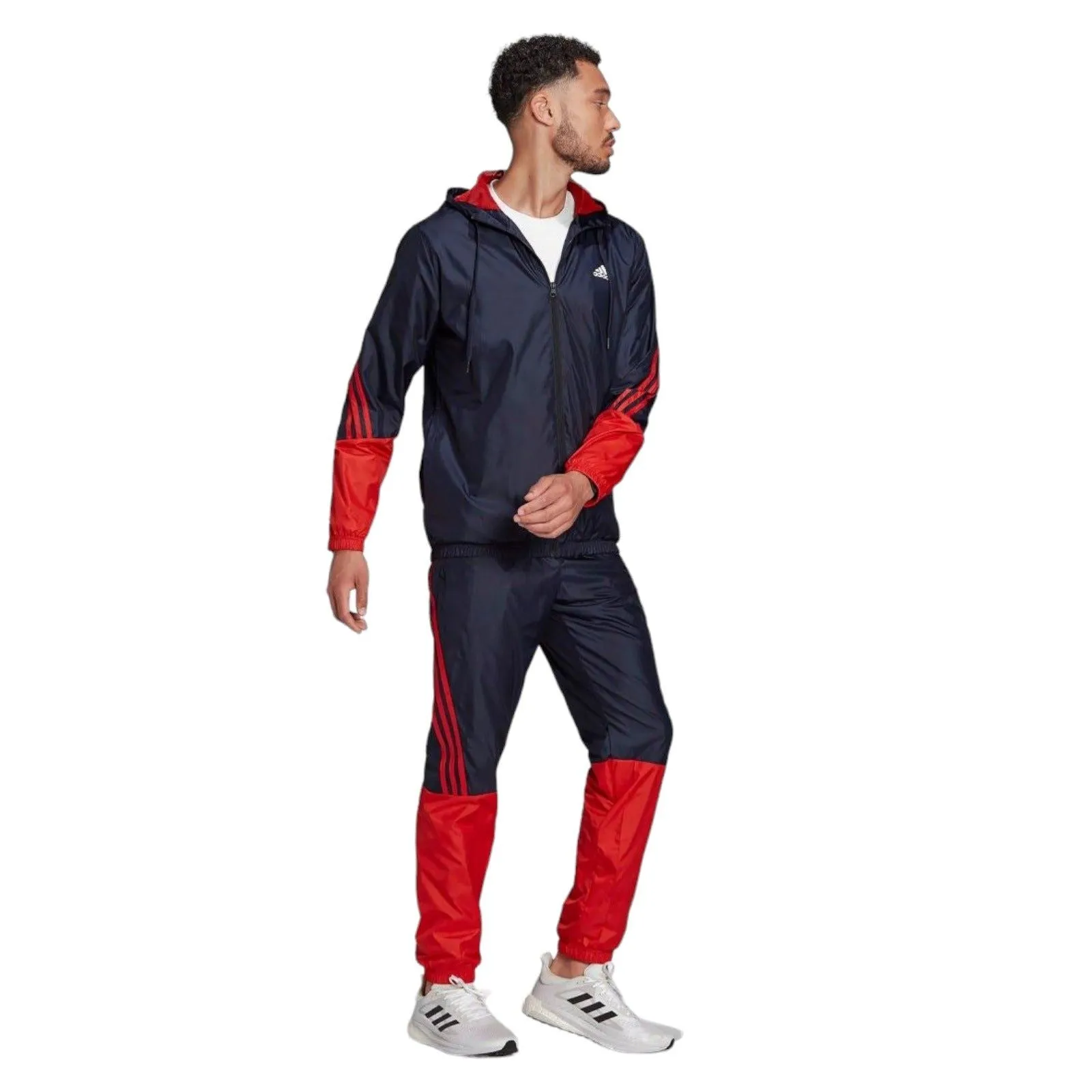 adidas Sportswear Hooded Track Jacket - Navy
