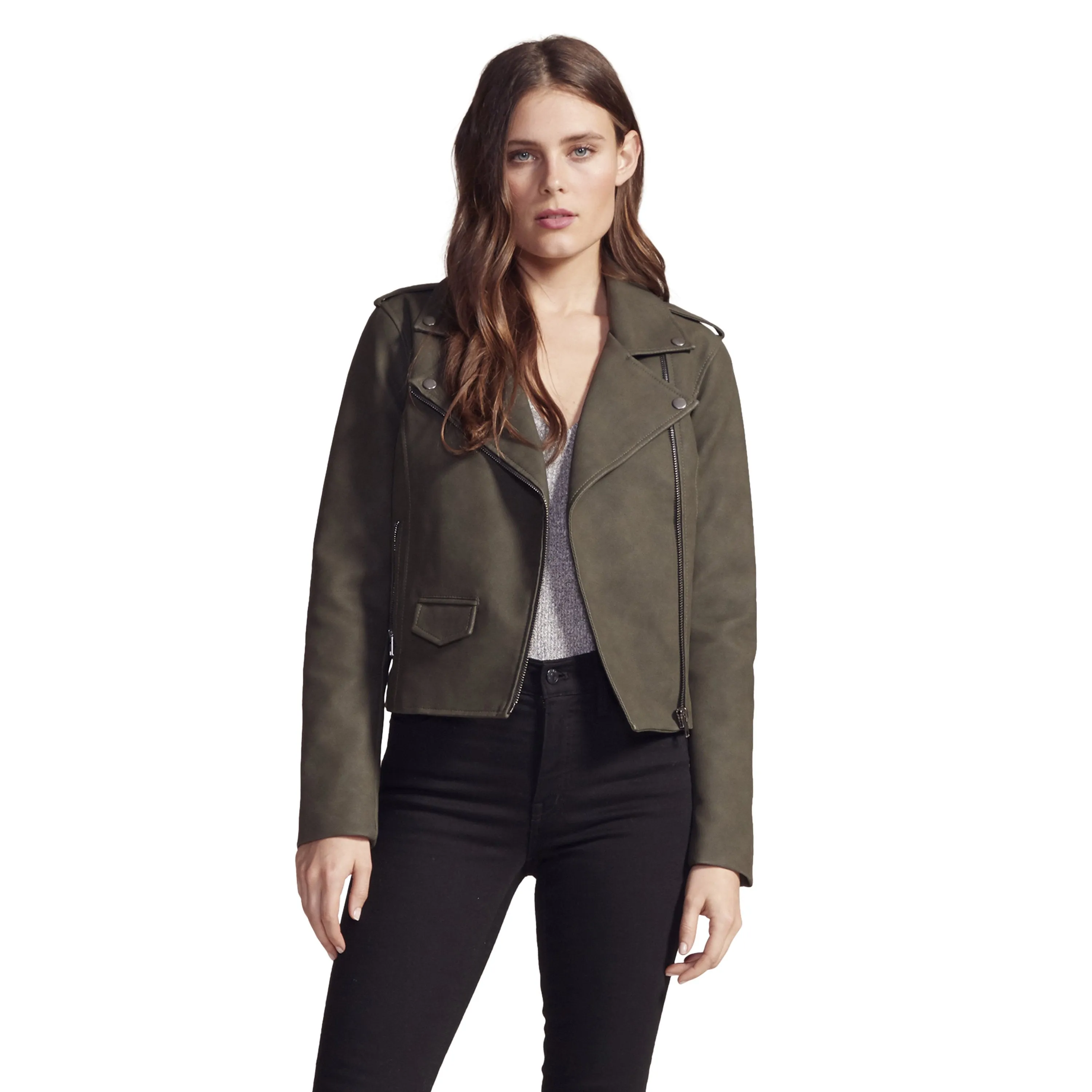 AIN'T IT COOL MOTO JACKET GREEN MOSS
