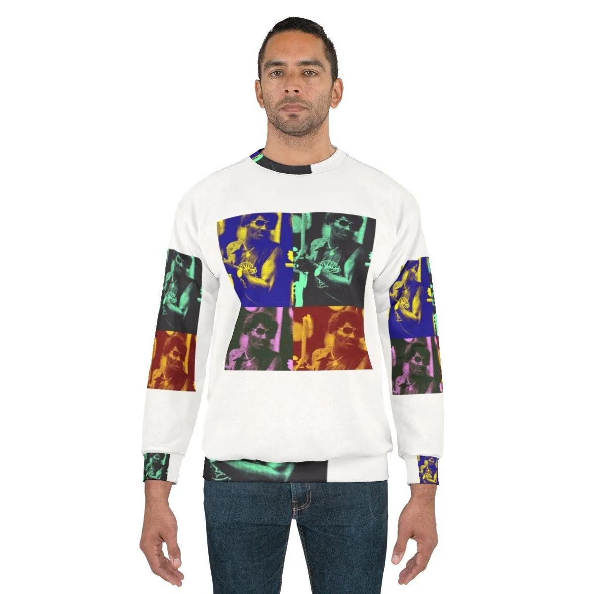Albert Collins Blues Sweatshirt - Legendary Blues Musician