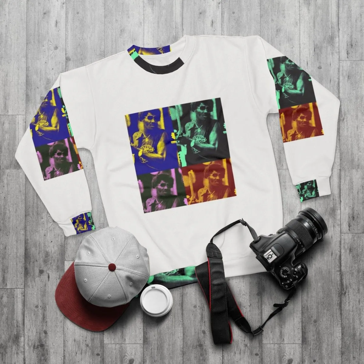 Albert Collins Blues Sweatshirt - Legendary Blues Musician