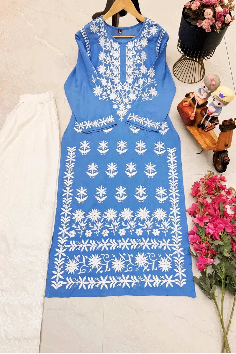 Anushka Sen Kurti Plazo Set For Rakhi Buy Online