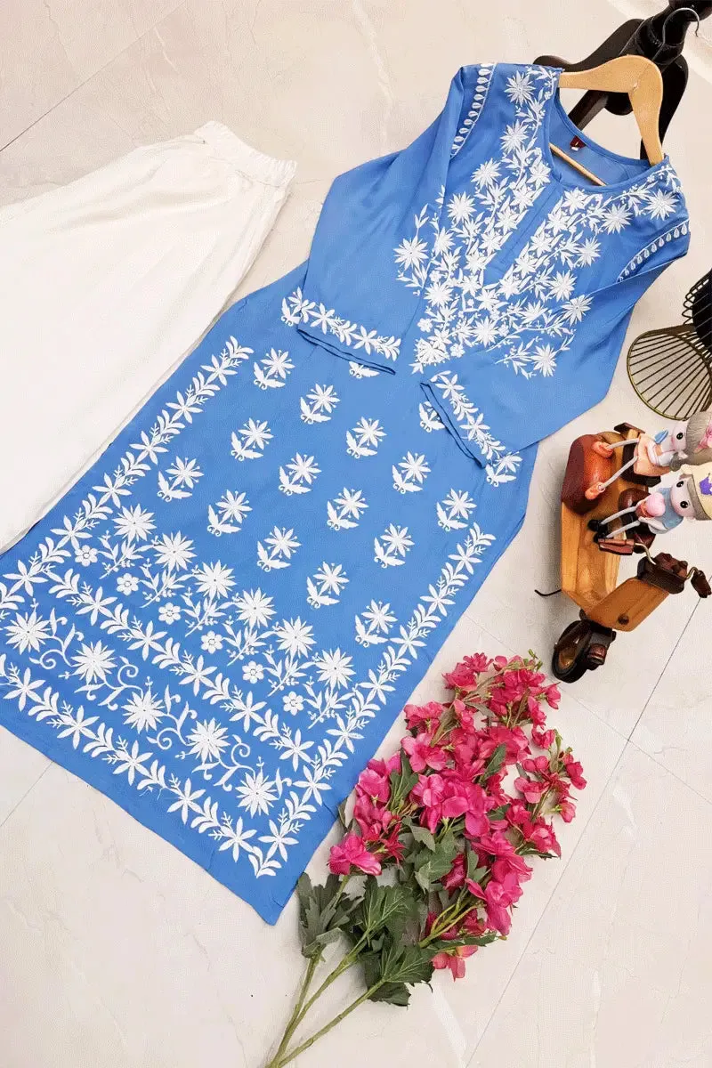 Anushka Sen Kurti Plazo Set For Rakhi Buy Online