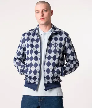 Argyle Track Top