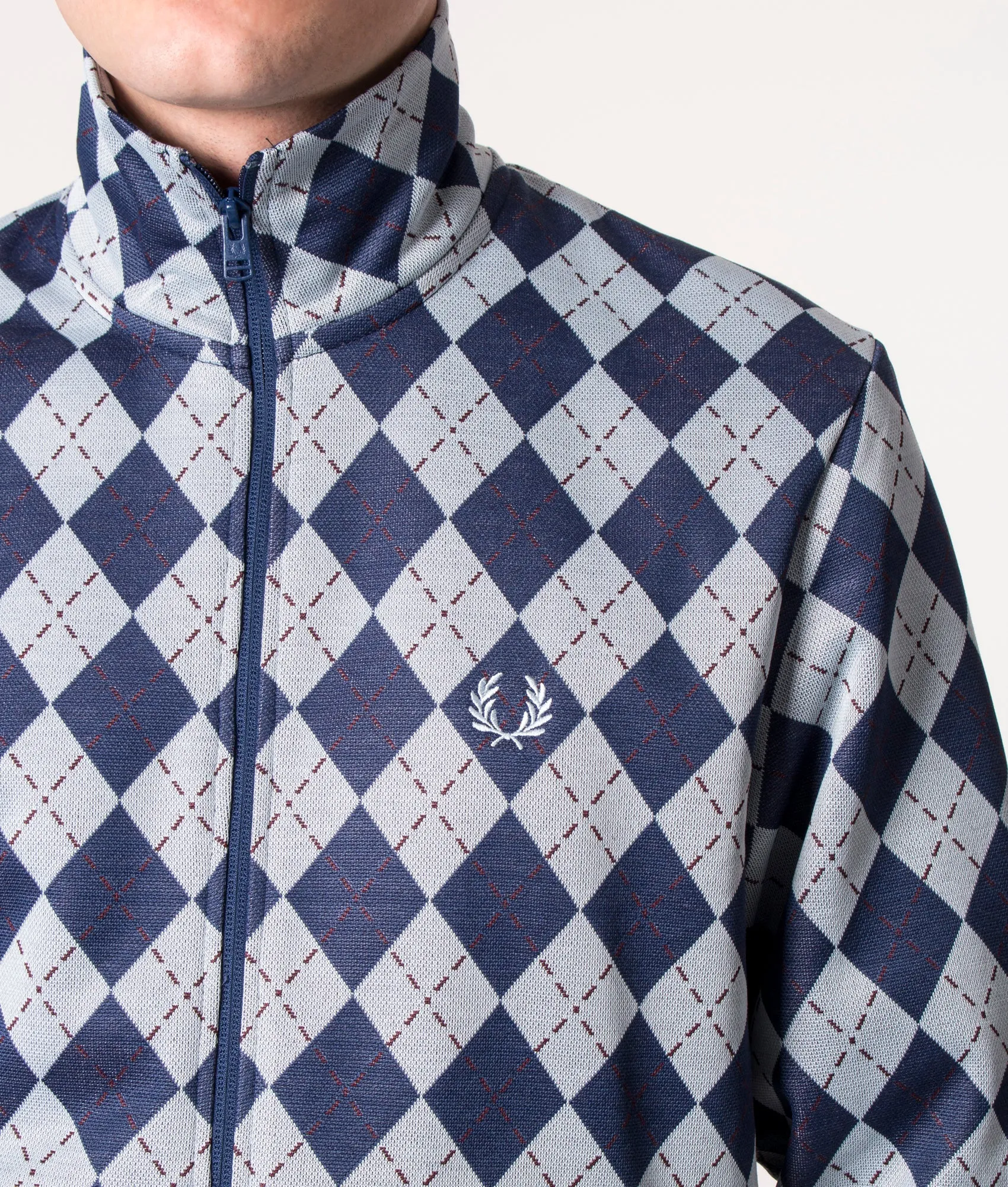Argyle Track Top