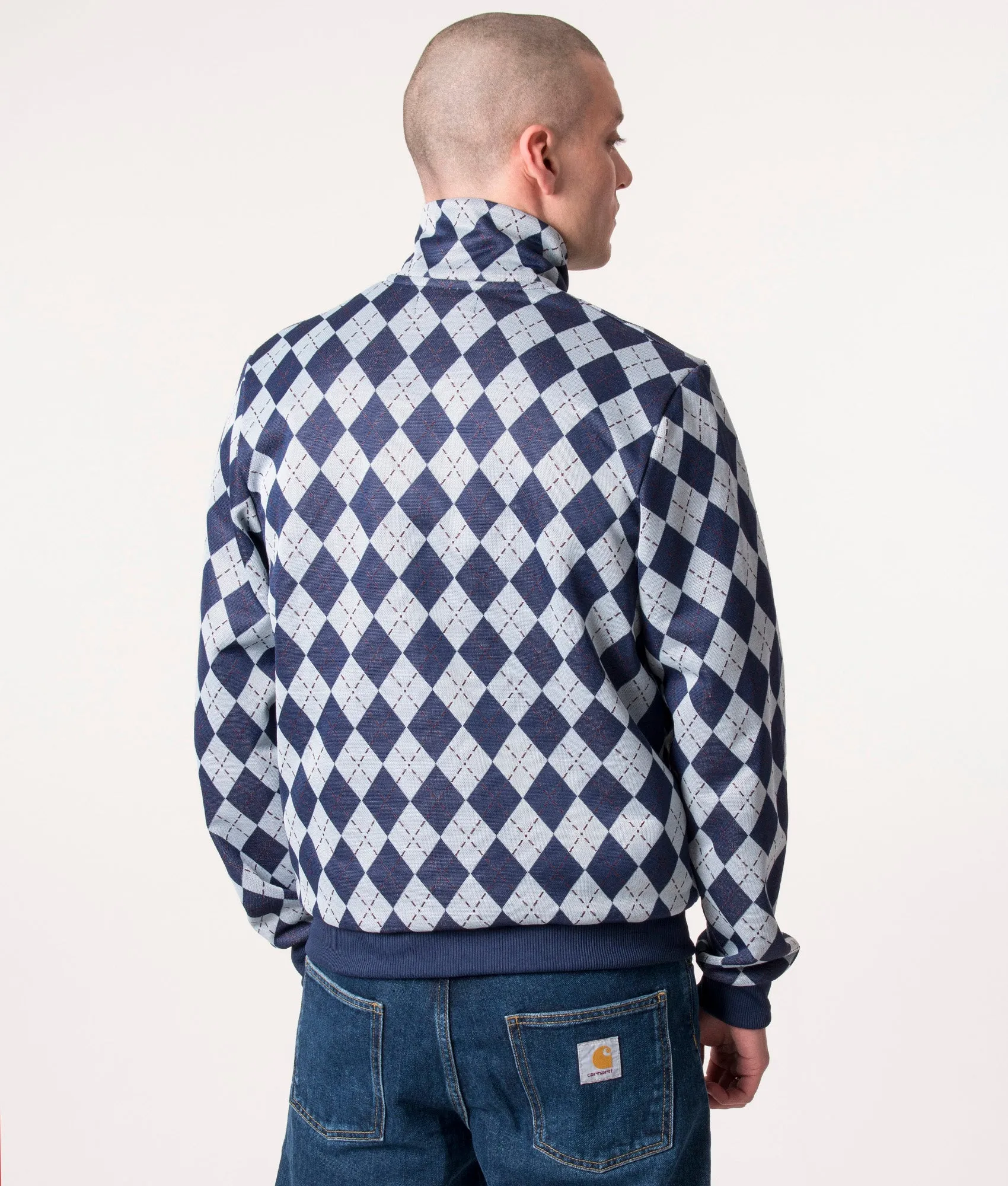Argyle Track Top