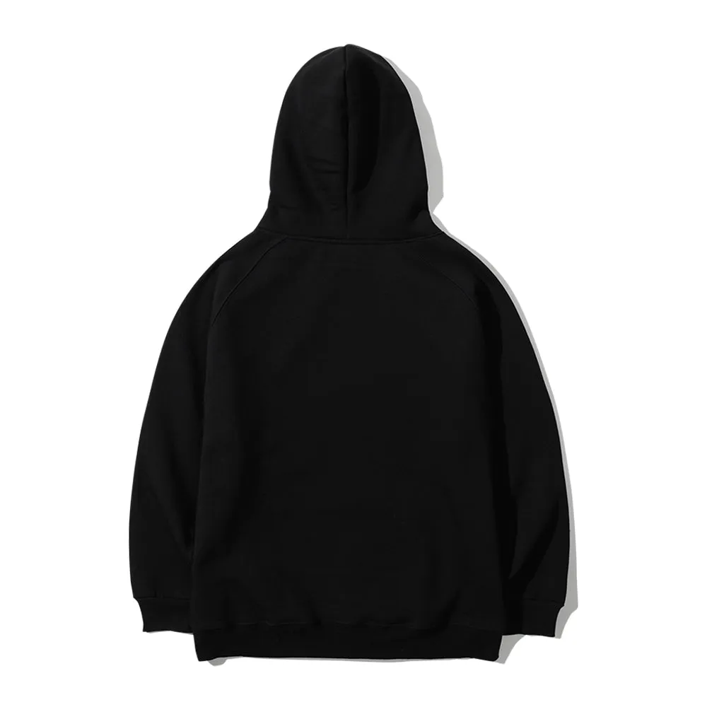 AUTHENTIC BIG LOGO HOODIE BLACK