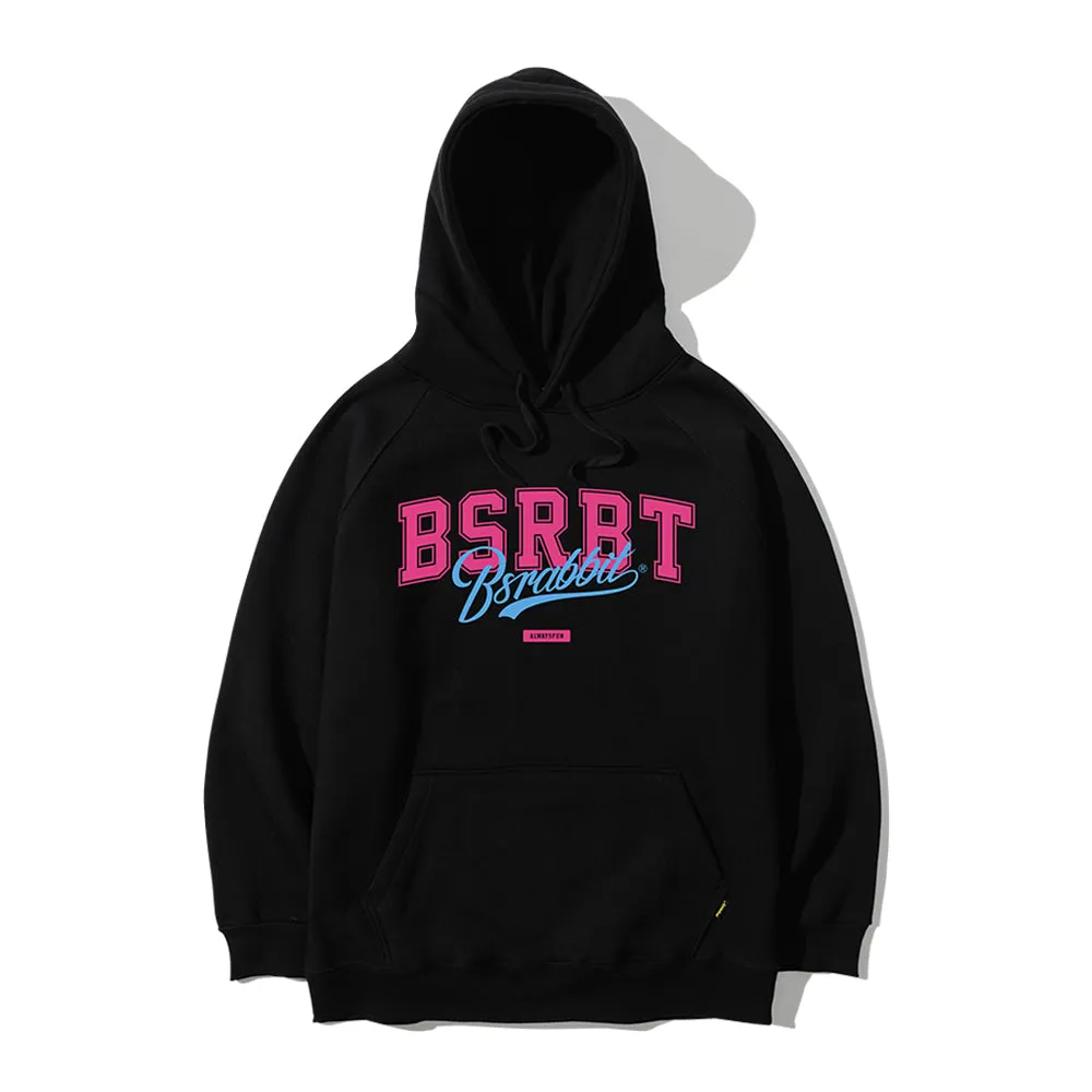 AUTHENTIC BIG LOGO HOODIE BLACK