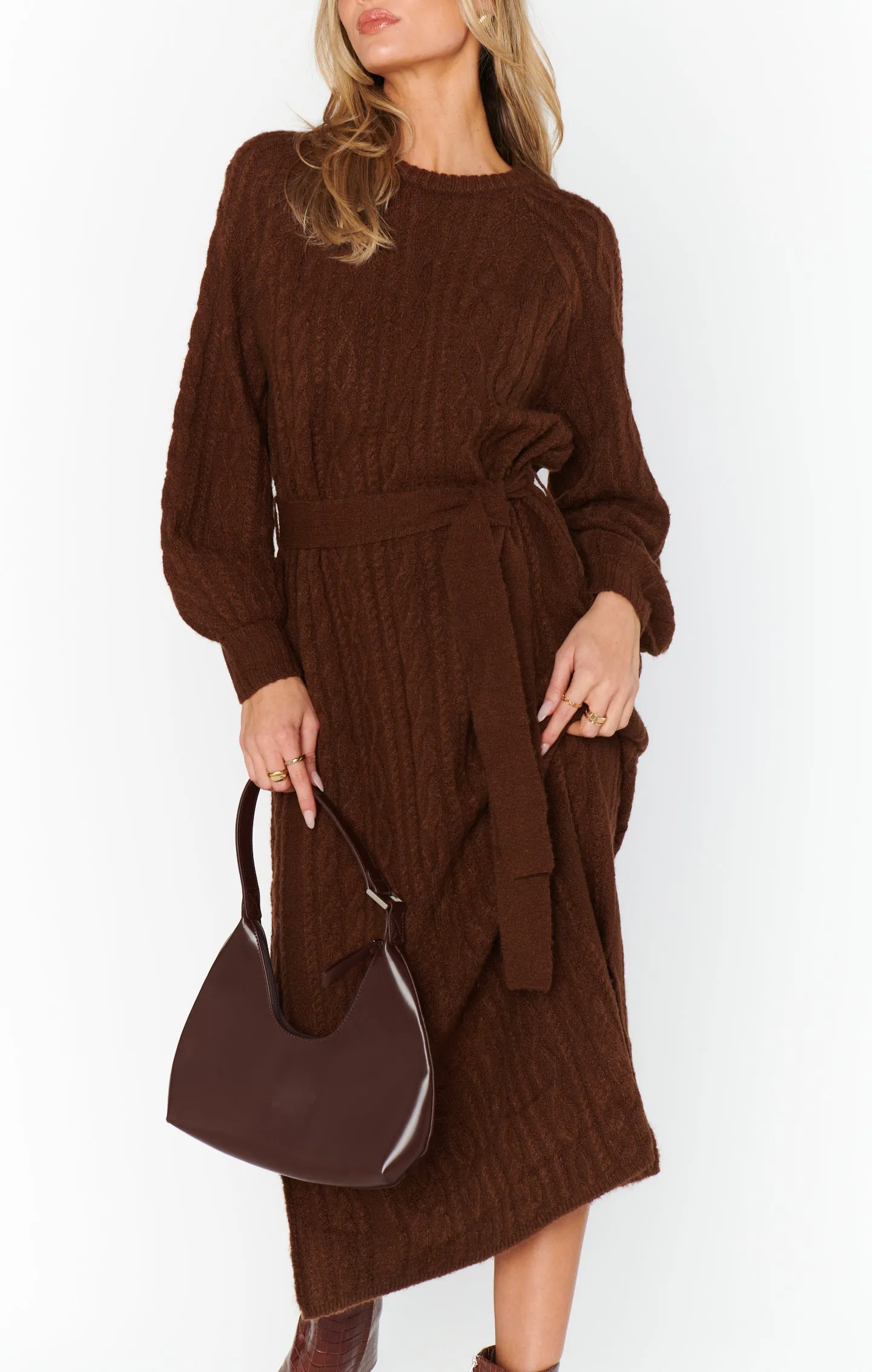 Barb Oversized Sweater Dress