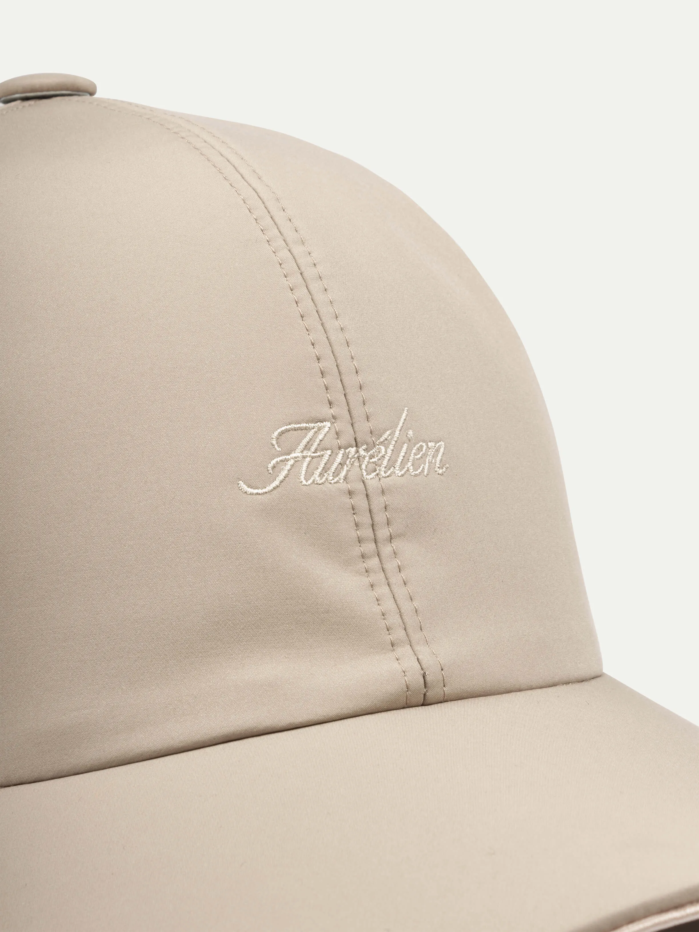 Beige Baseball Cap