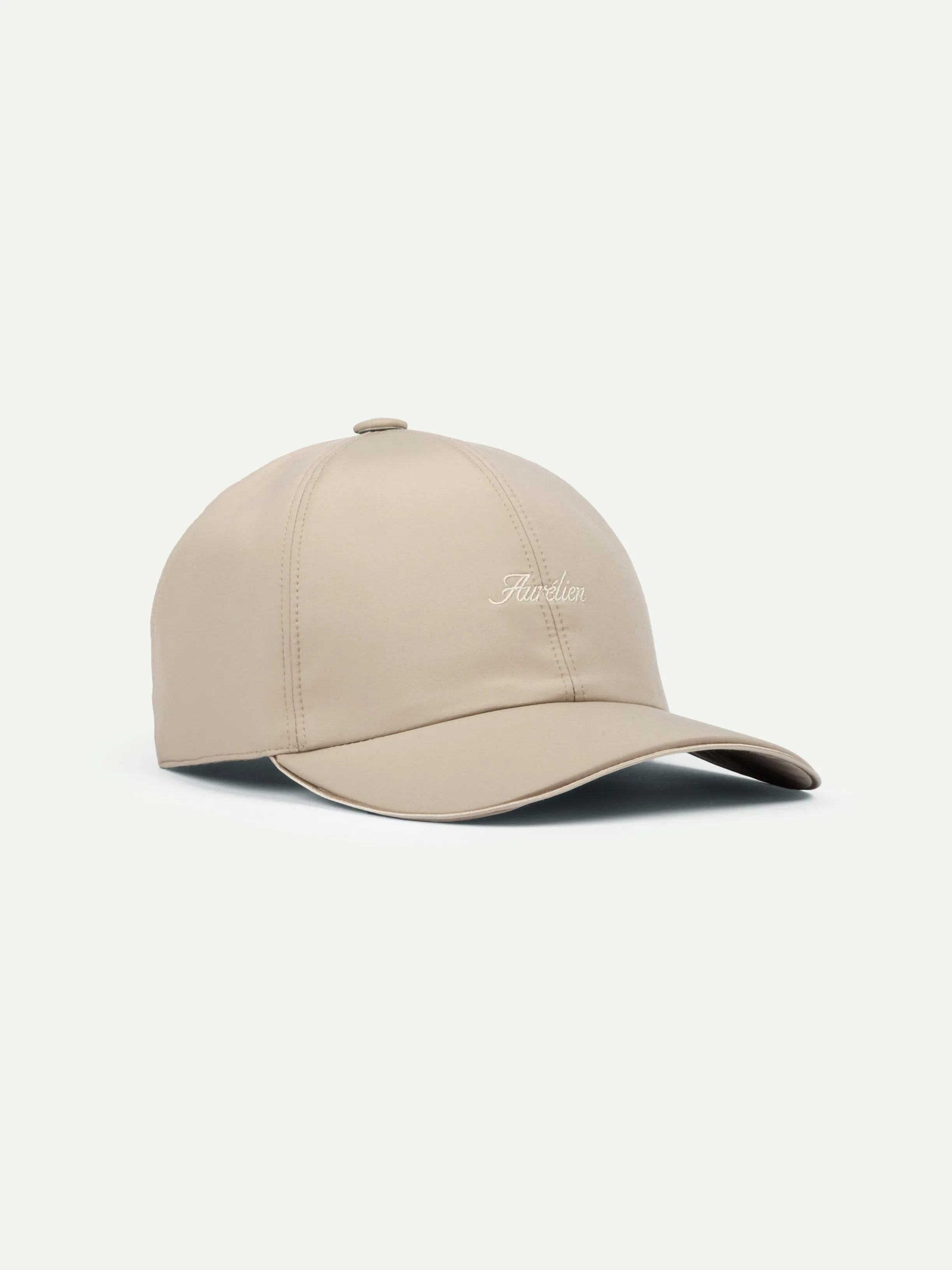 Beige Baseball Cap
