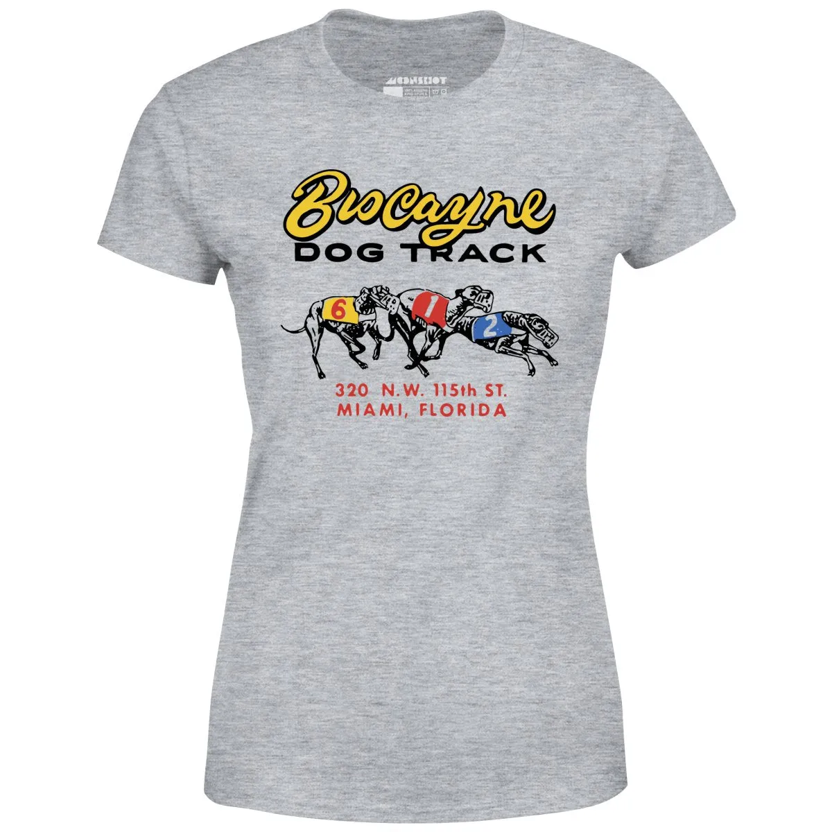 Biscayne Dog Track - Vintage Miami, FL - Women's T-Shirt