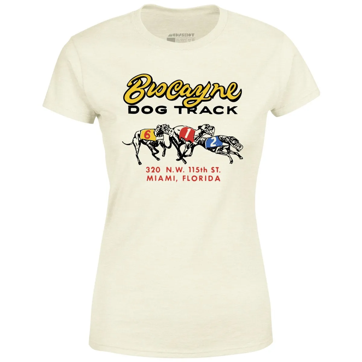 Biscayne Dog Track - Vintage Miami, FL - Women's T-Shirt
