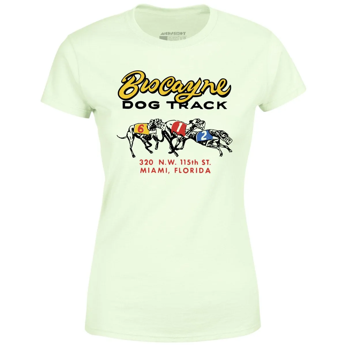 Biscayne Dog Track - Vintage Miami, FL - Women's T-Shirt