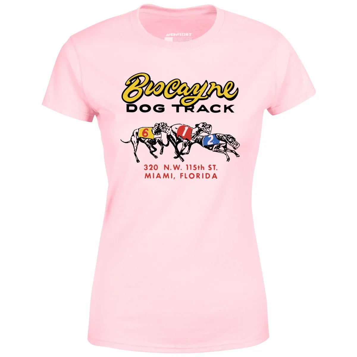 Biscayne Dog Track - Vintage Miami, FL - Women's T-Shirt