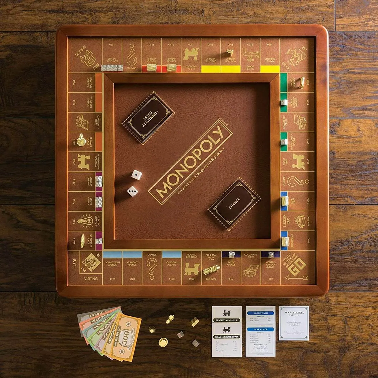 Board game WS Game Company Monopoly Luxury Edition