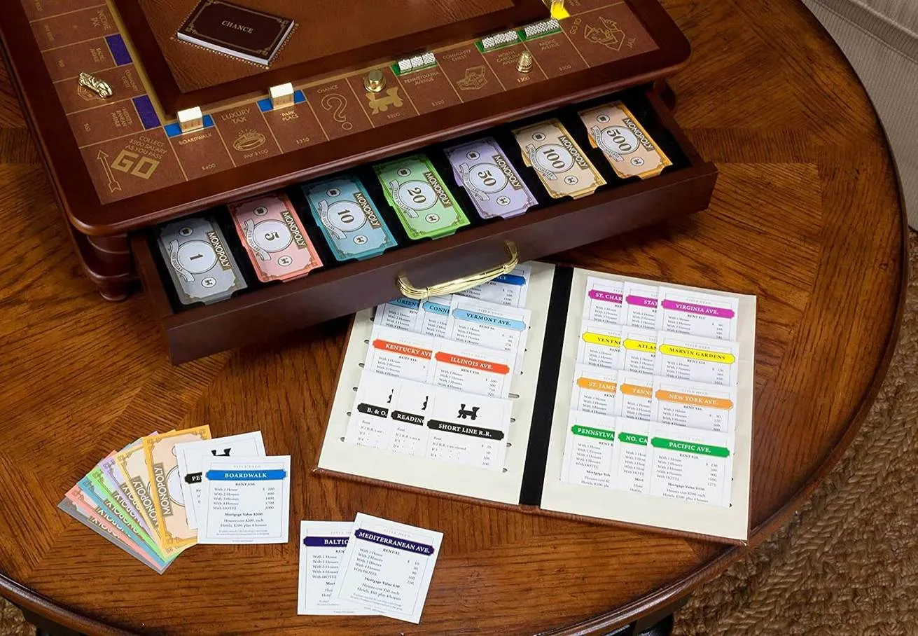 Board game WS Game Company Monopoly Luxury Edition