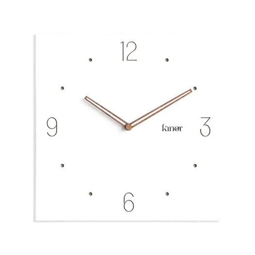 BT Shalom Square Wall Clock 15" 1pc