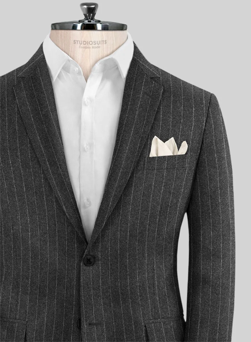 Caccioppoli Oenli Dark Gray Wool Jacket