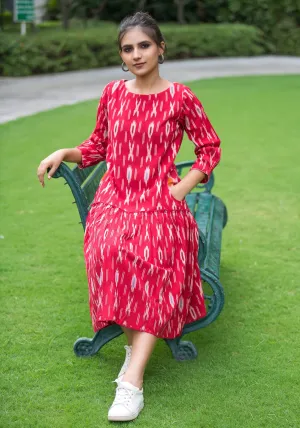 Carmel Red Dress