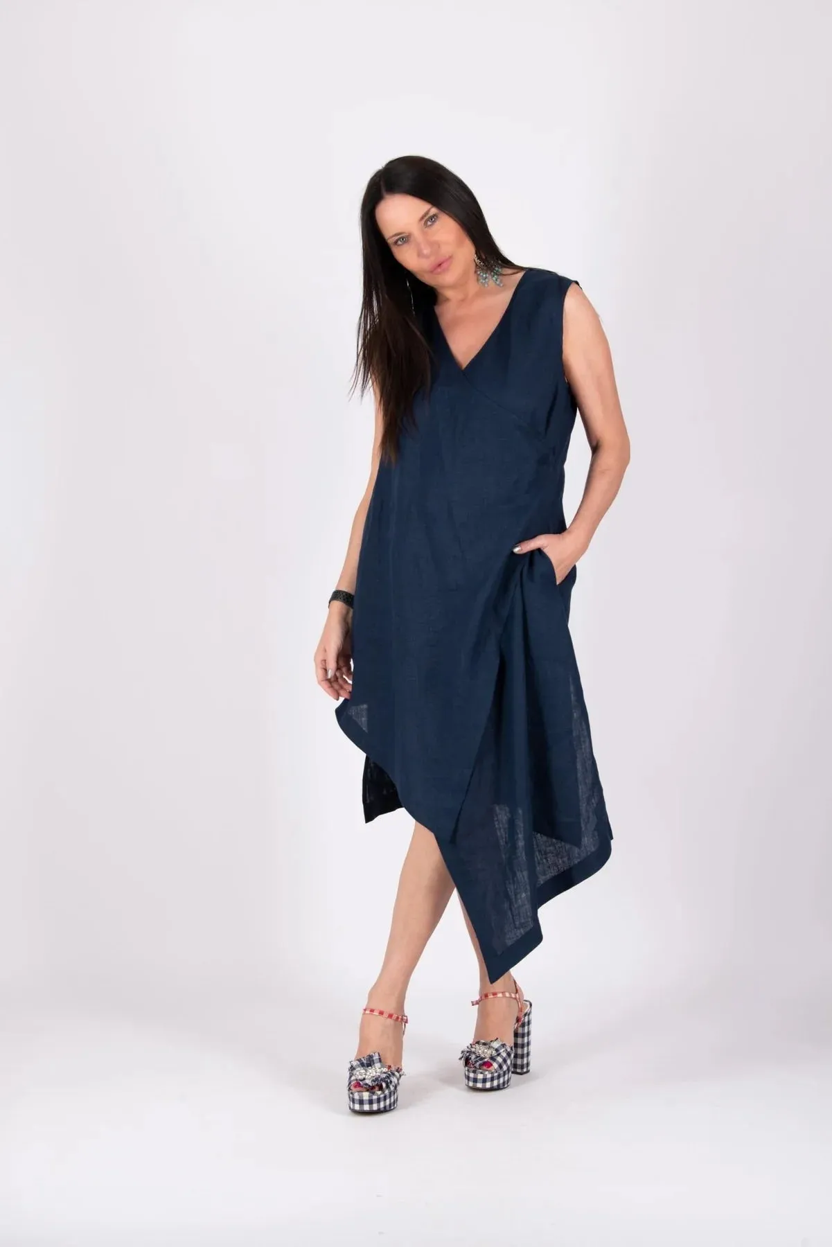 CATANIA LINEN DRESS