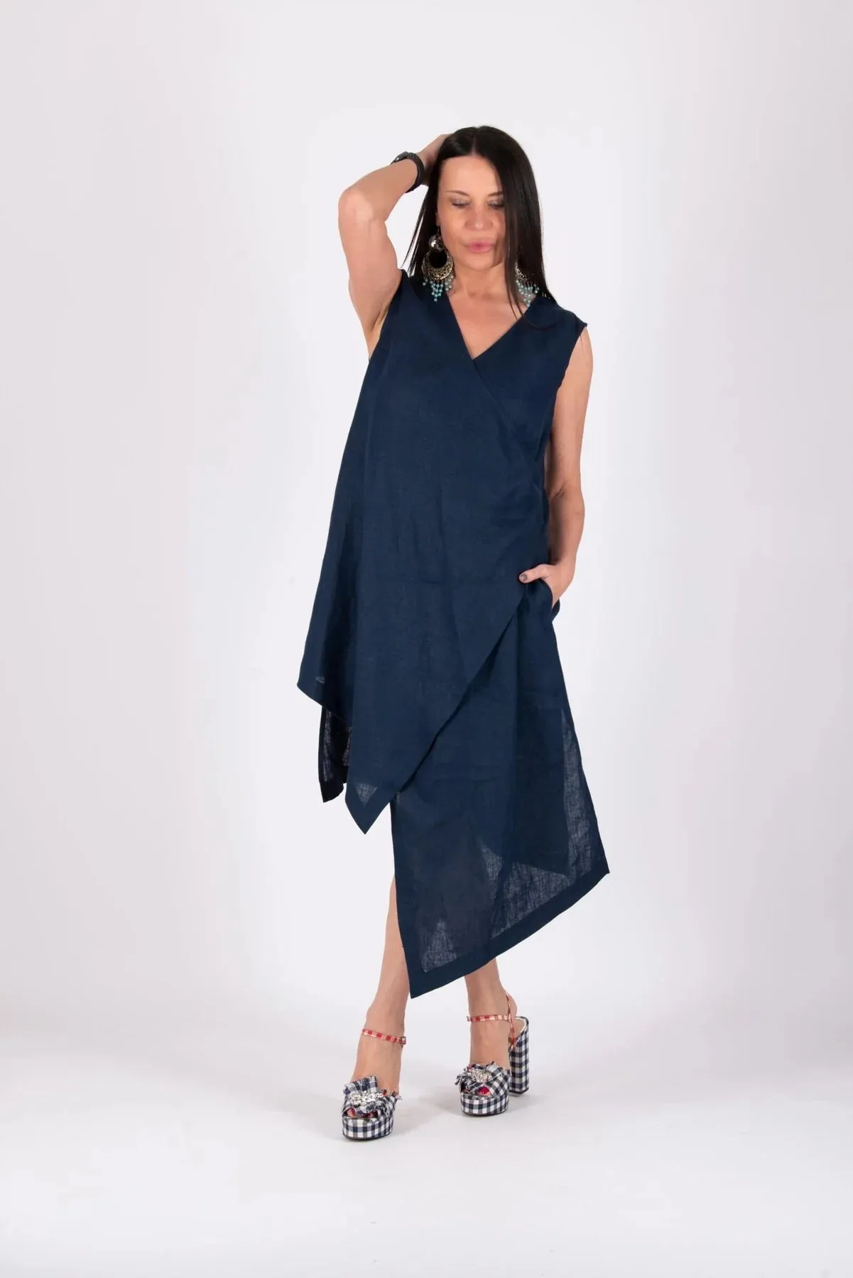 CATANIA LINEN DRESS