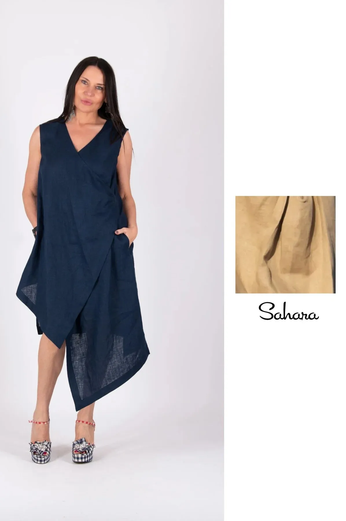CATANIA LINEN DRESS