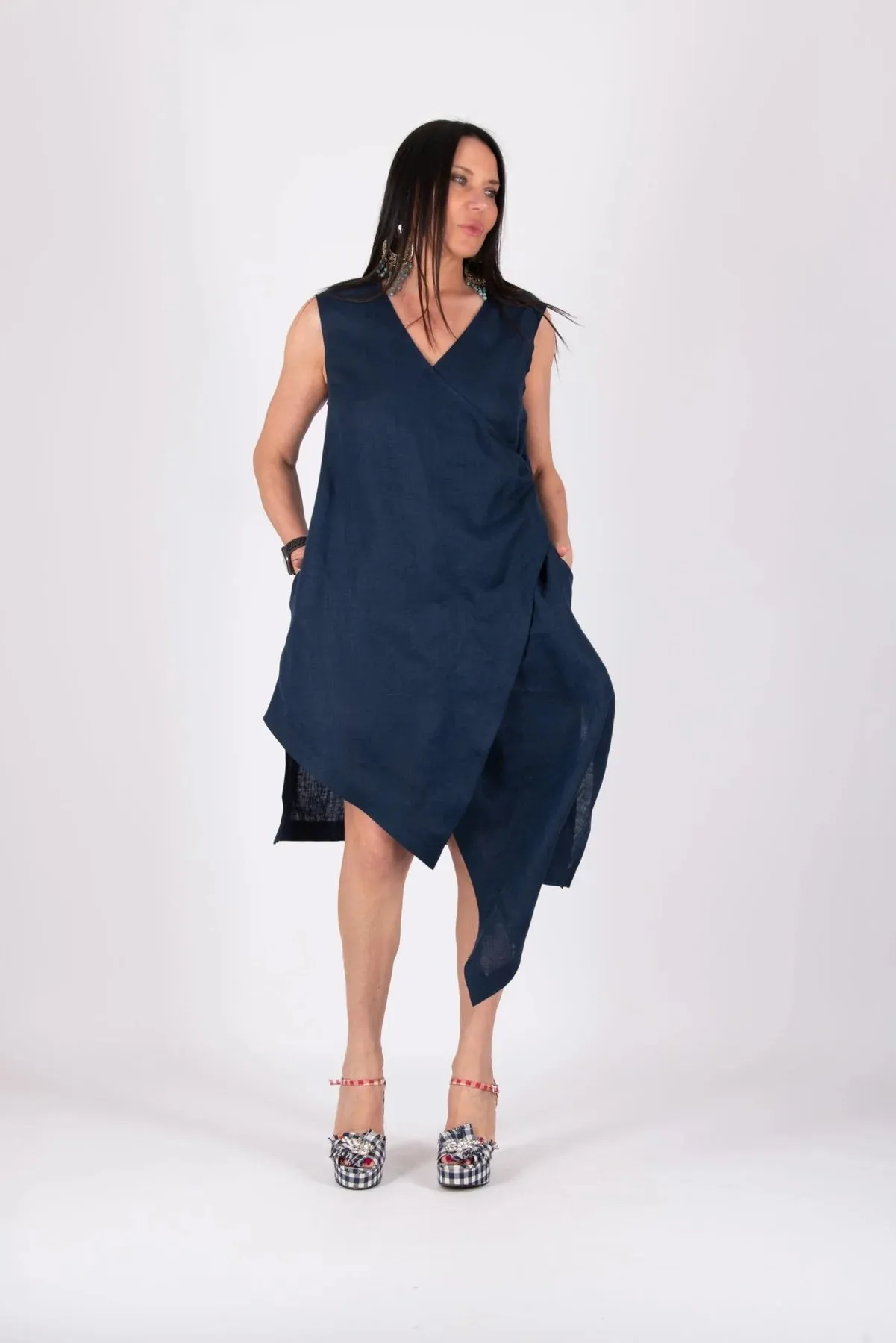 CATANIA LINEN DRESS