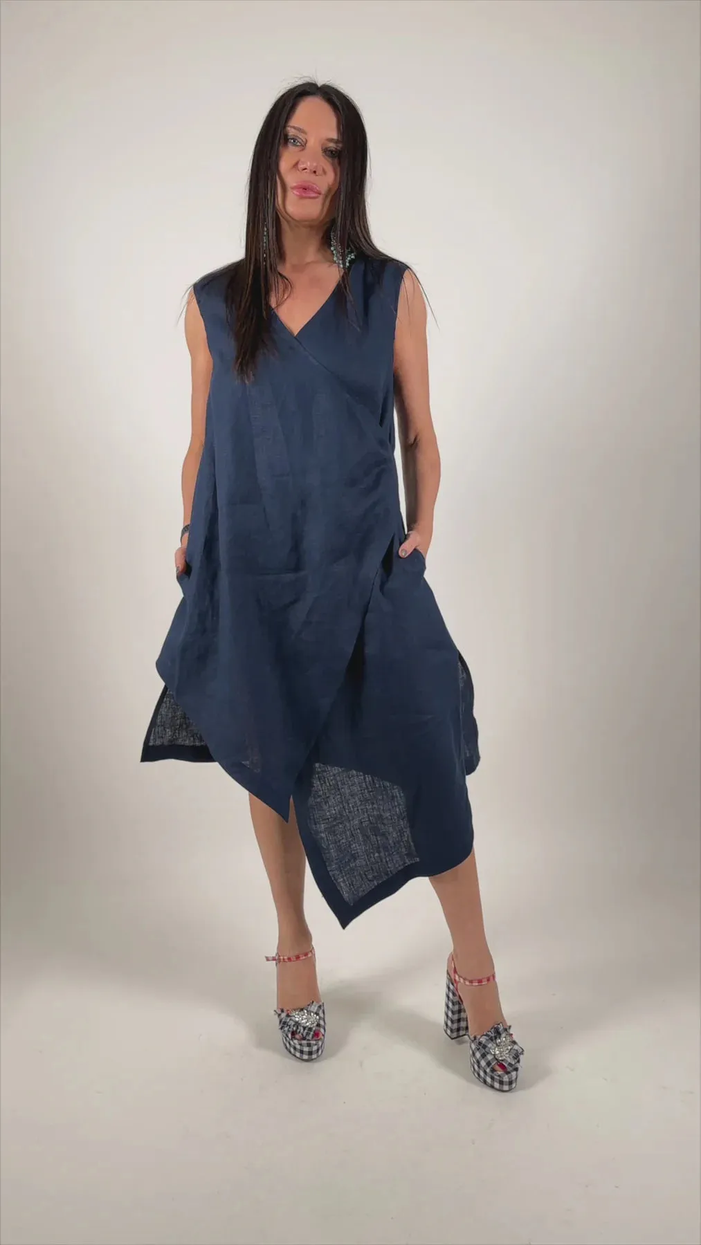 CATANIA LINEN DRESS