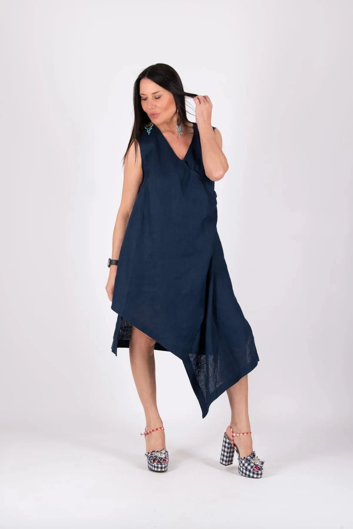 CATANIA LINEN DRESS
