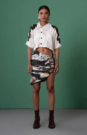 Chasm Pleated Skirt