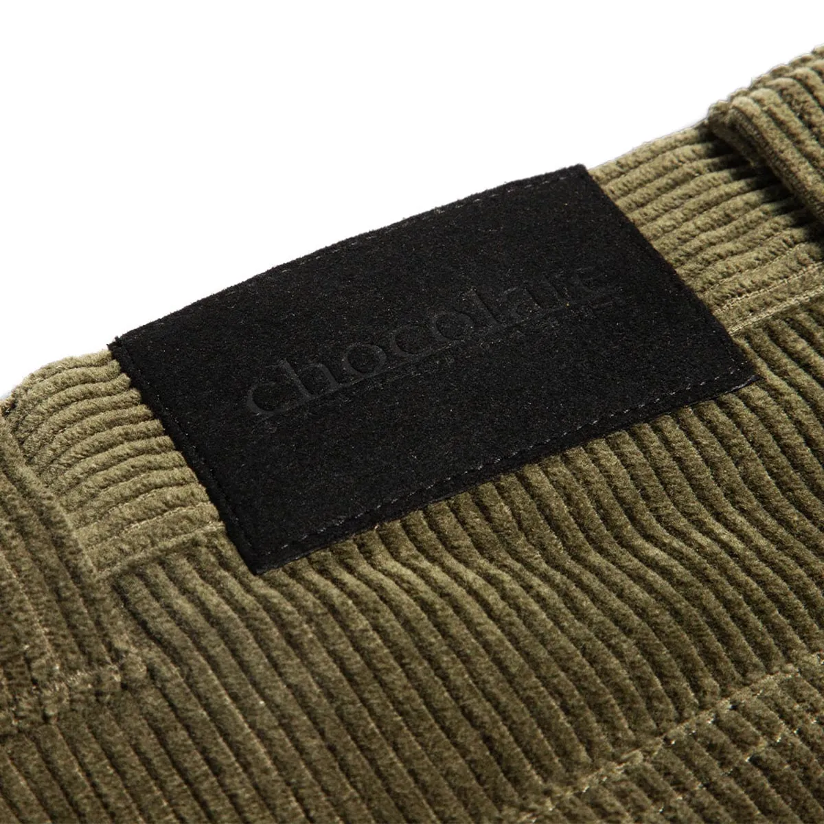 Chocolate Cord Pants - Olive