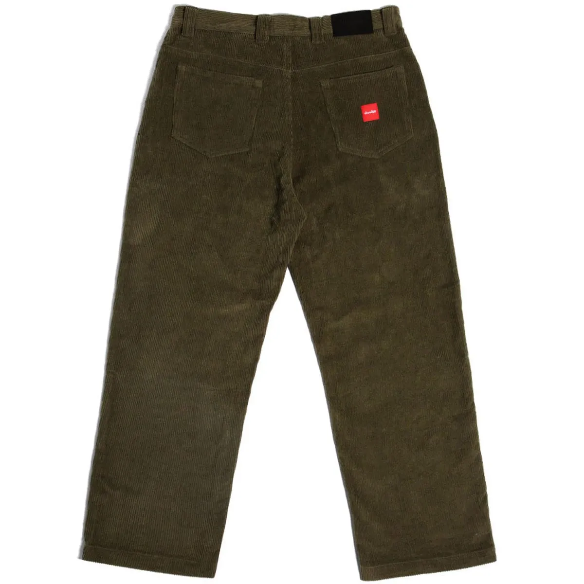 Chocolate Cord Pants - Olive