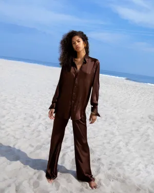 Clare Pant - Brown