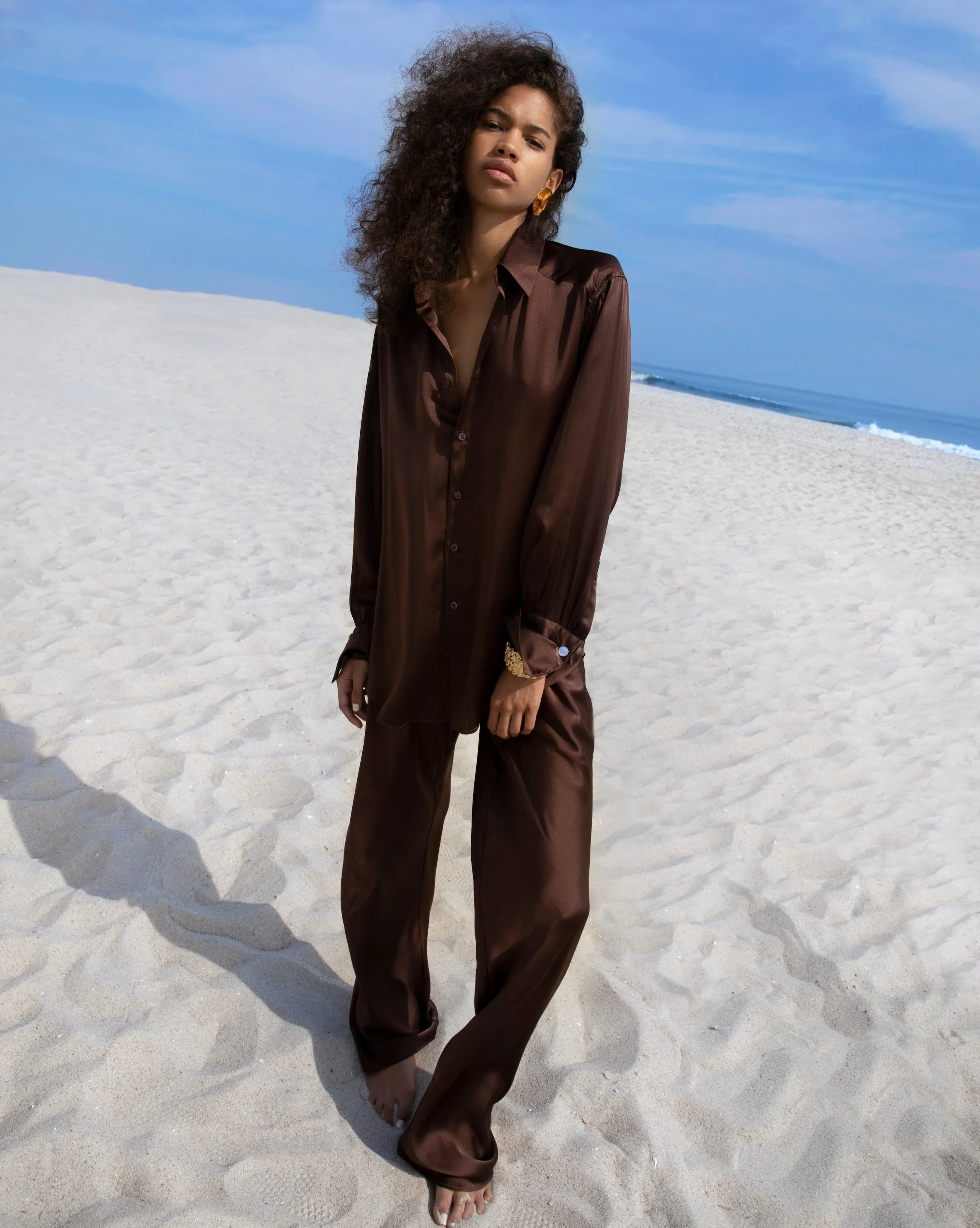 Clare Pant - Brown