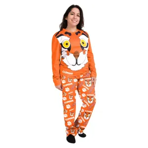 Clemson Tigers NCAA Womens The Tiger Mascot Pajamas