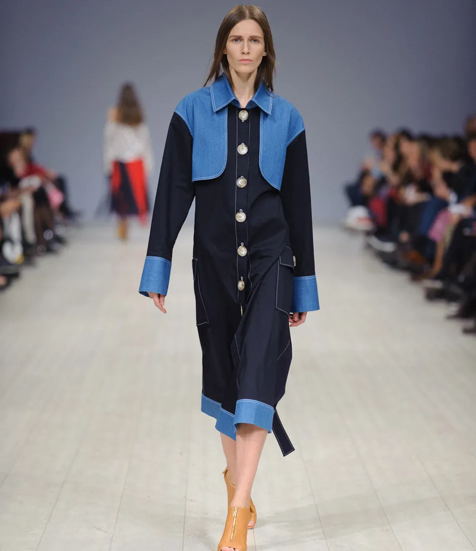 Collared Trench Coat