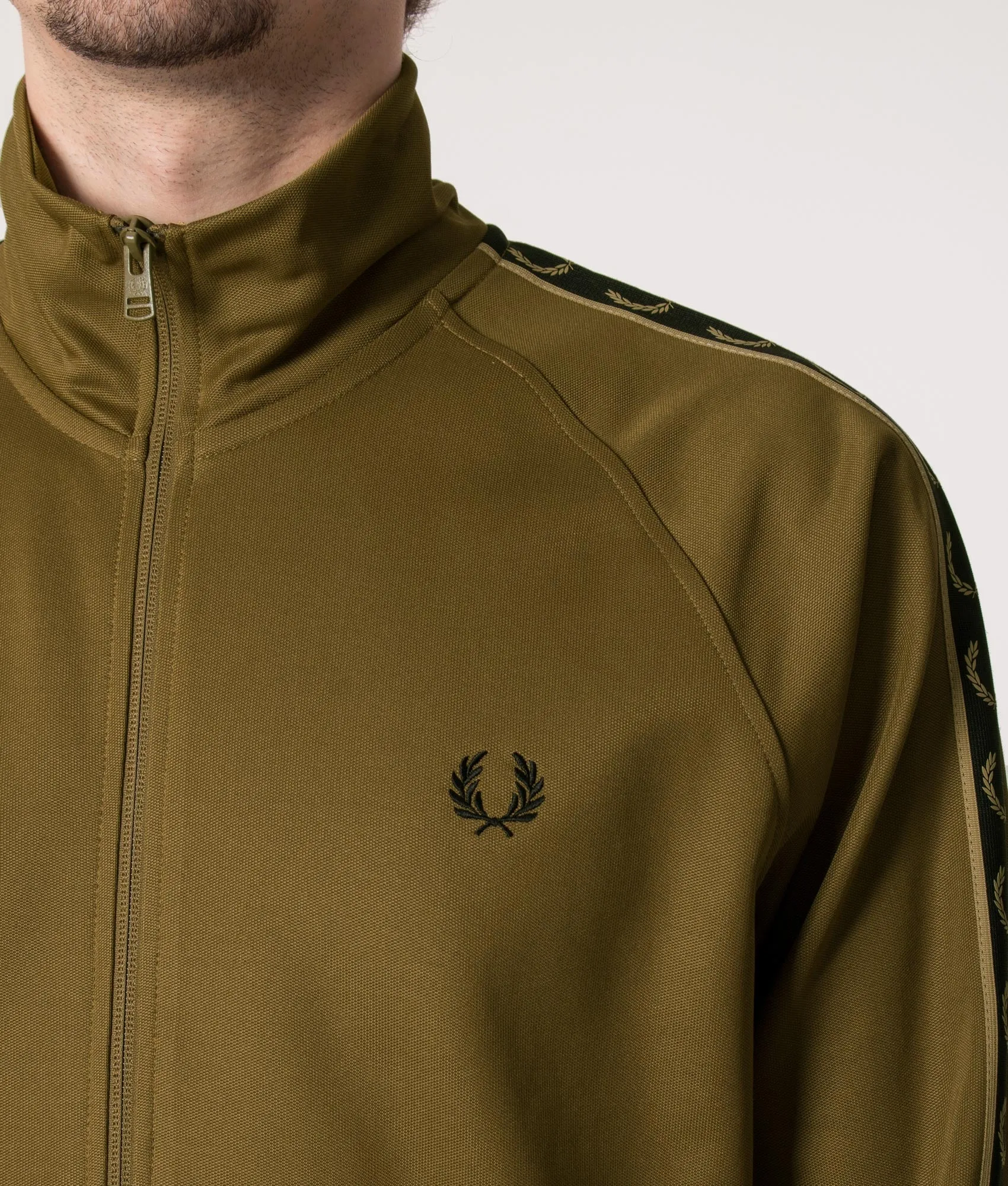 Contrast Tape Track Top