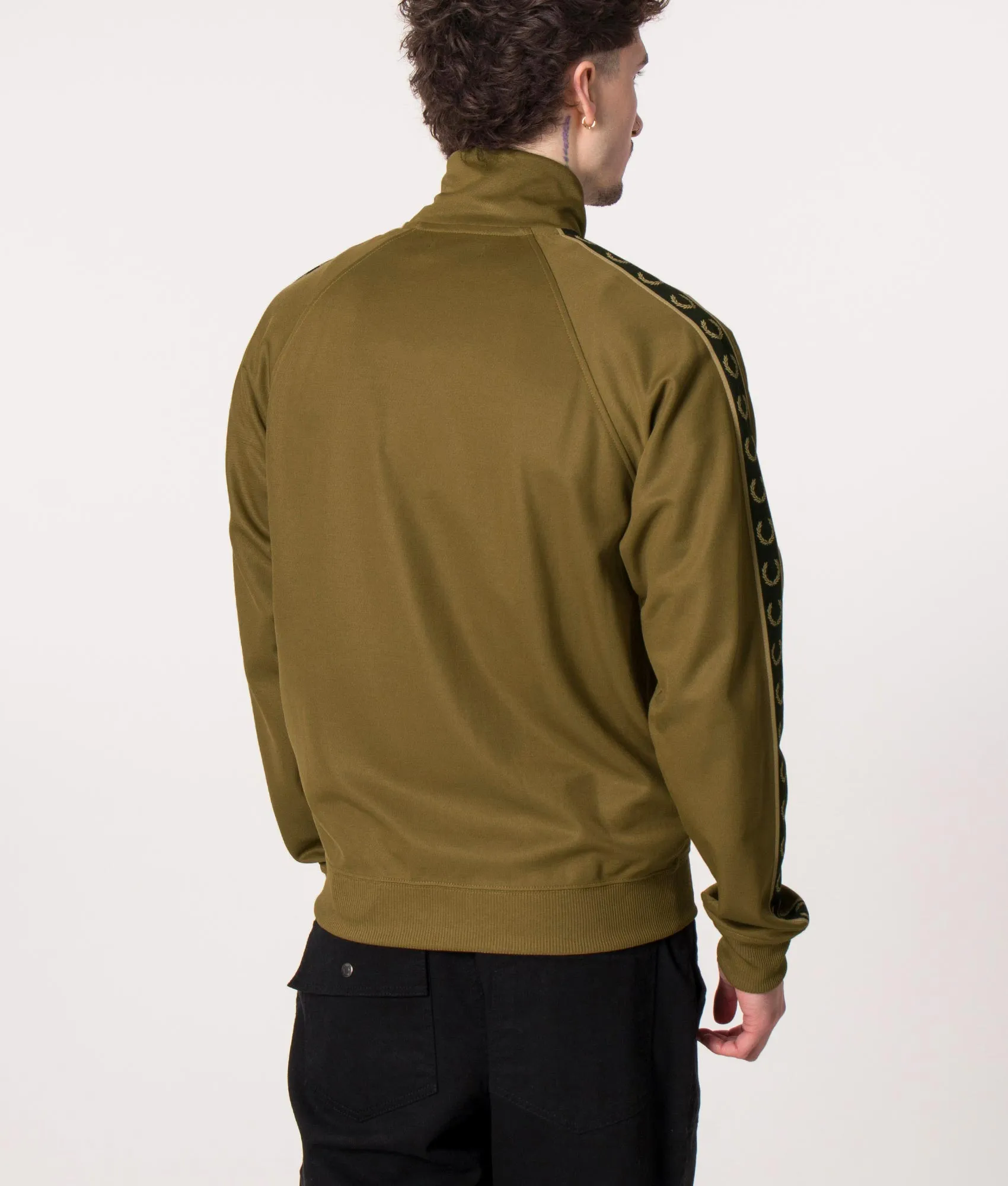 Contrast Tape Track Top