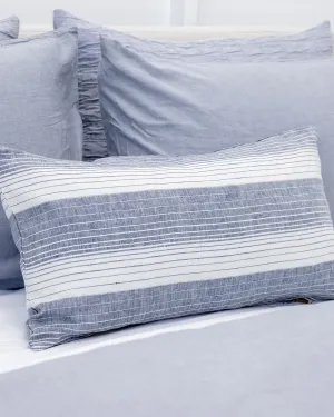 Cortina Linen Cushion Blue