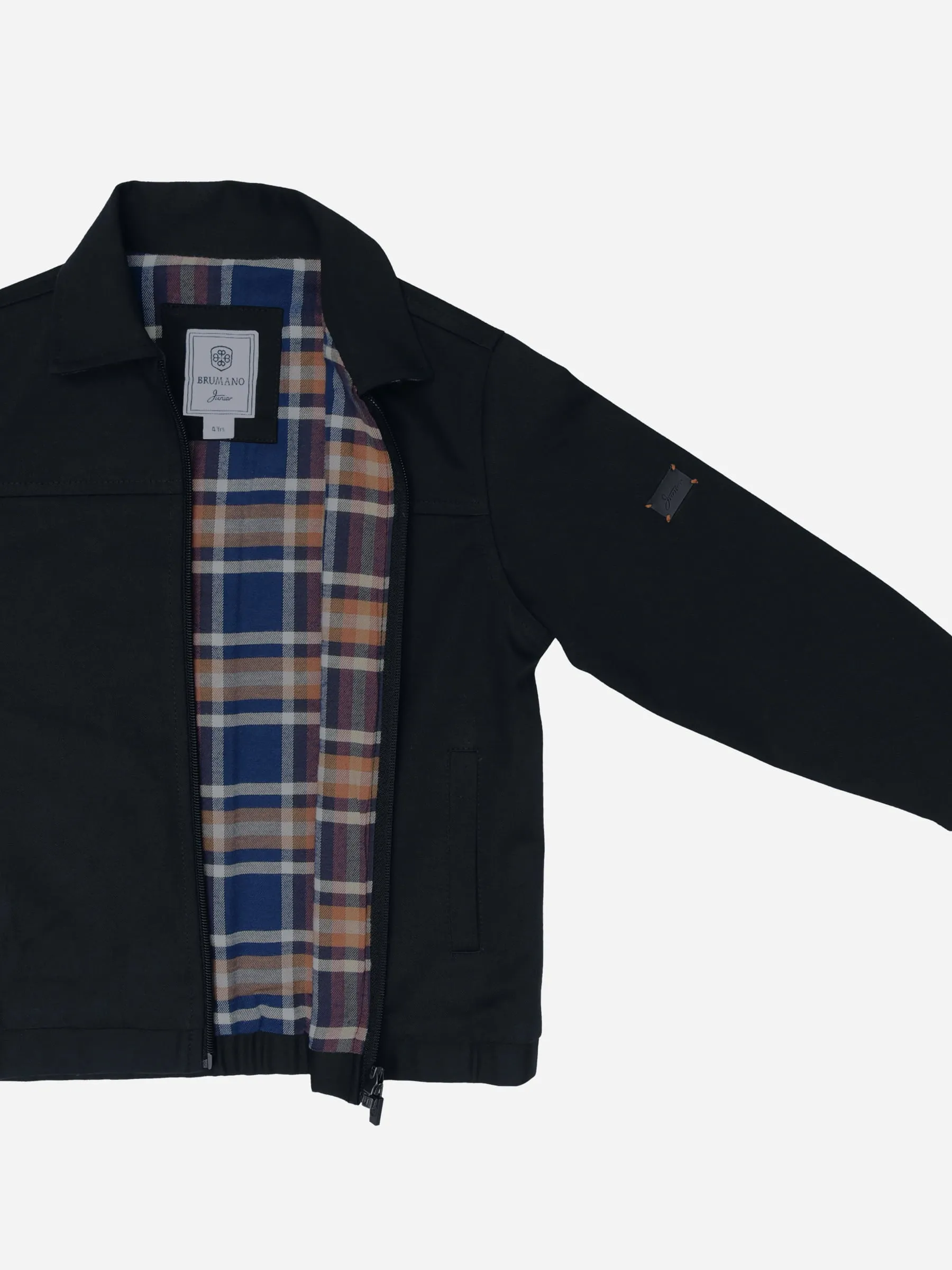 Cotton Twill Collar Jacket